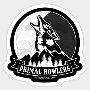 Piper Davenport - Primal Howlers Logo Sticker